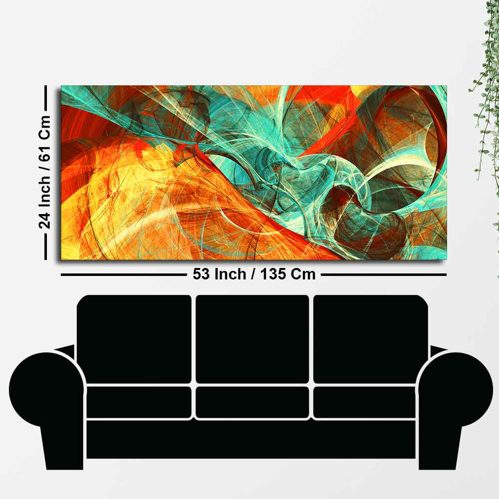 Colorful Abstract Art Canvas wall Painting