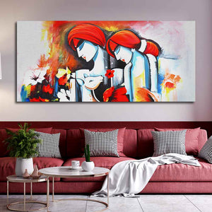 Japanese Culture and Architecture Canvas wall Painting