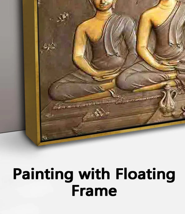 Painting with Floating Frame