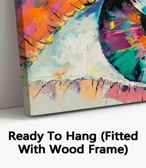 Ready To Hang (Fitted With Wood Frame)