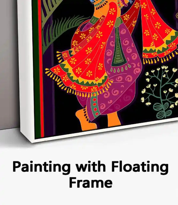 Painting with Floating Frame