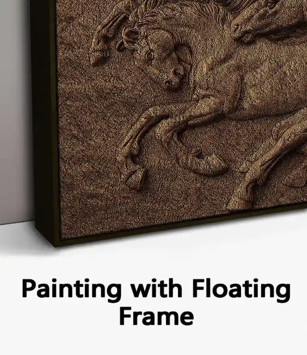 Painting with Floating Frame
