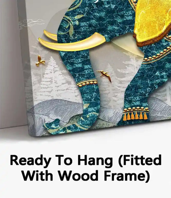 Ready To Hang (Fitted With Wood Frame)