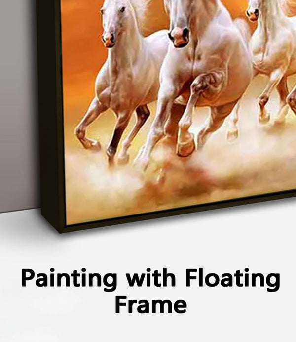 Painting with Floating Frame