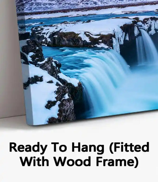 Ready To Hang (Fitted With Wood Frame)