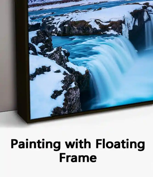 Painting with Floating Frame
