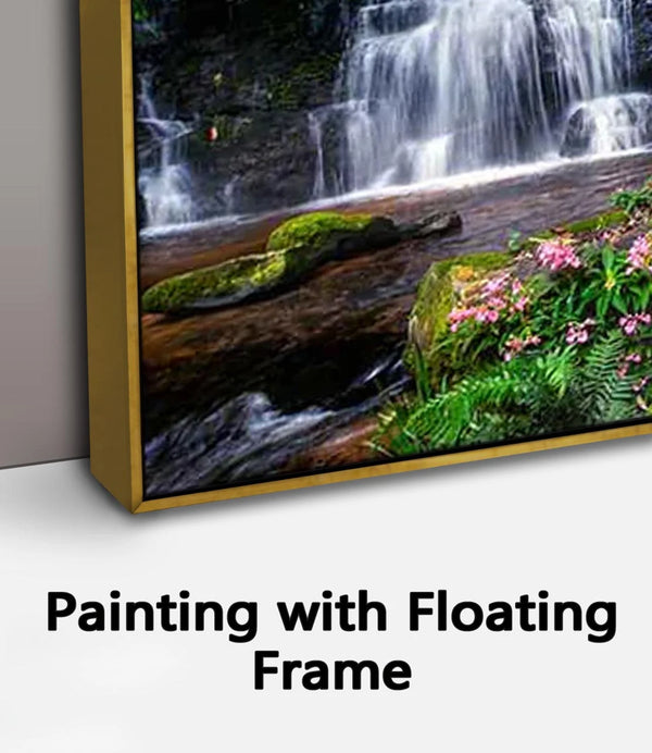 Painting with Floating Frame
