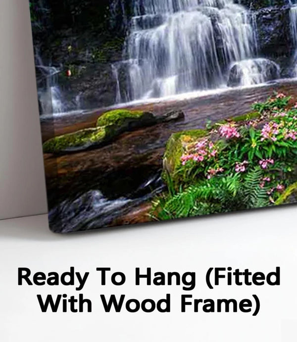 Ready To Hang (Fitted With Wood Frame)