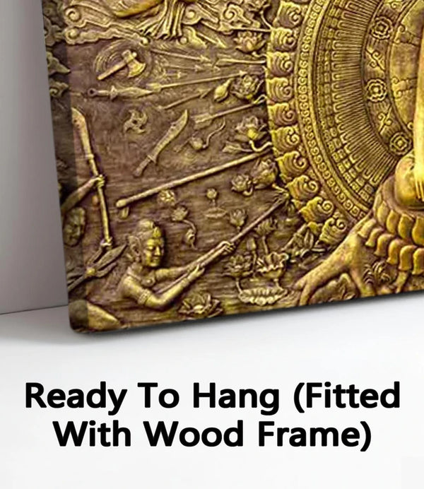 Ready To Hang (Fitted With Wood Frame)