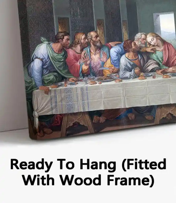 Ready To Hang (Fitted With Wood Frame)