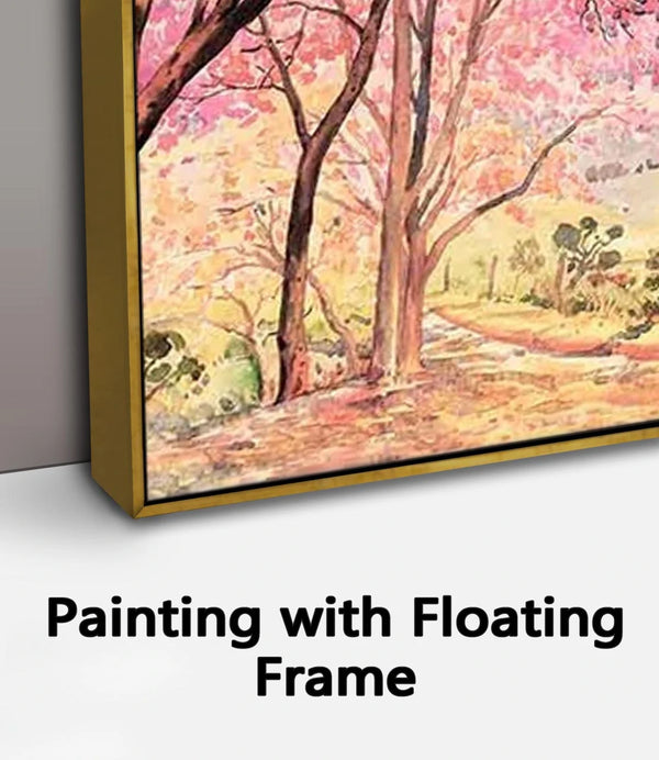 Painting with Floating Frame