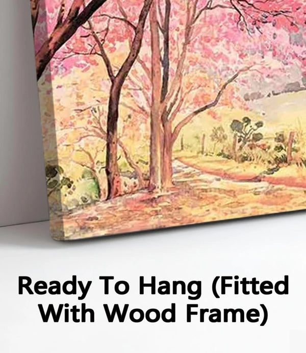 Ready To Hang (Fitted With Wood Frame)