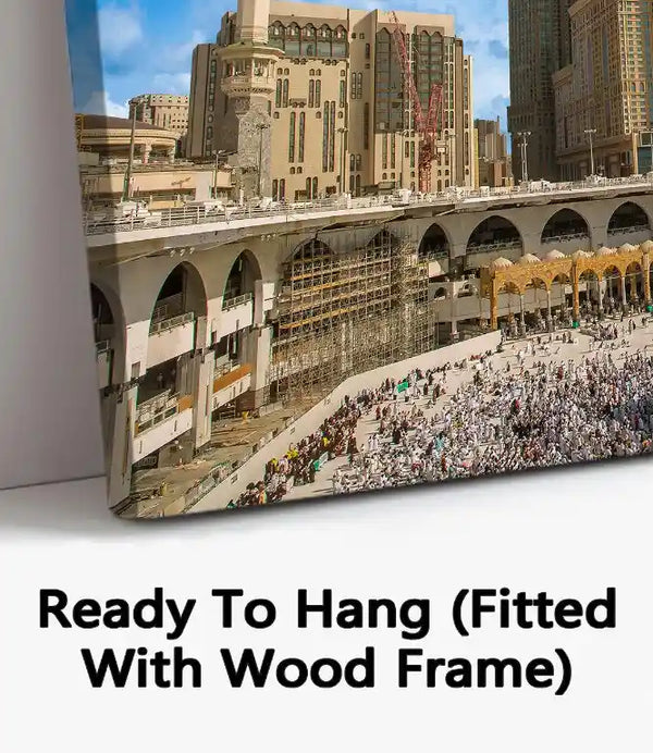 Ready To Hang (Fitted With Wood Frame)