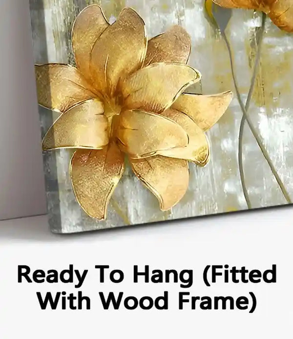 Ready To Hang (Fitted With Wood Frame)