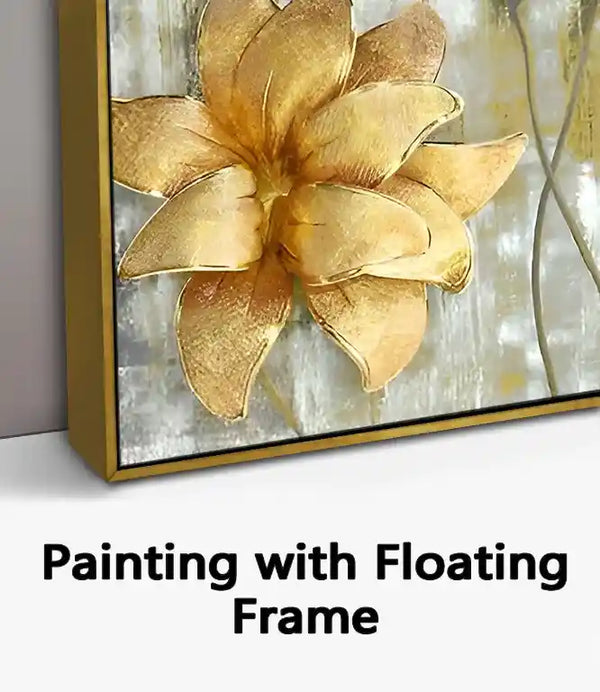 Painting with Floating Frame