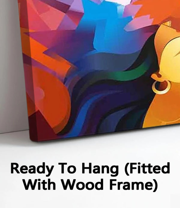 Ready To Hang (Fitted With Wood Frame)
