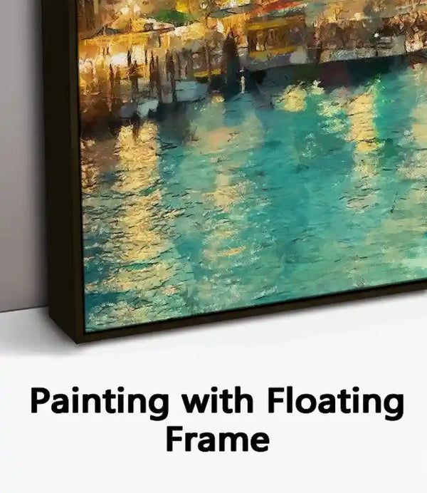 Painting with Floating Frame