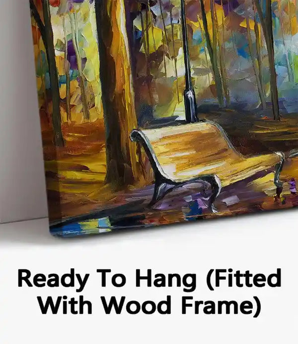 Ready To Hang (Fitted With Wood Frame)