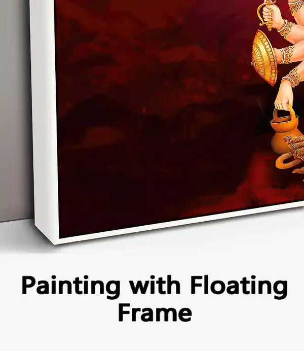 Painting with Floating Frame