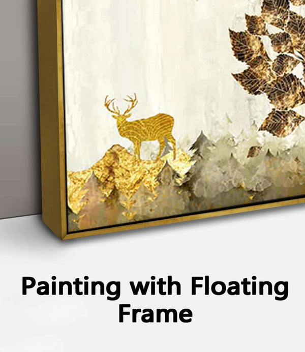 Painting with Floating Frame