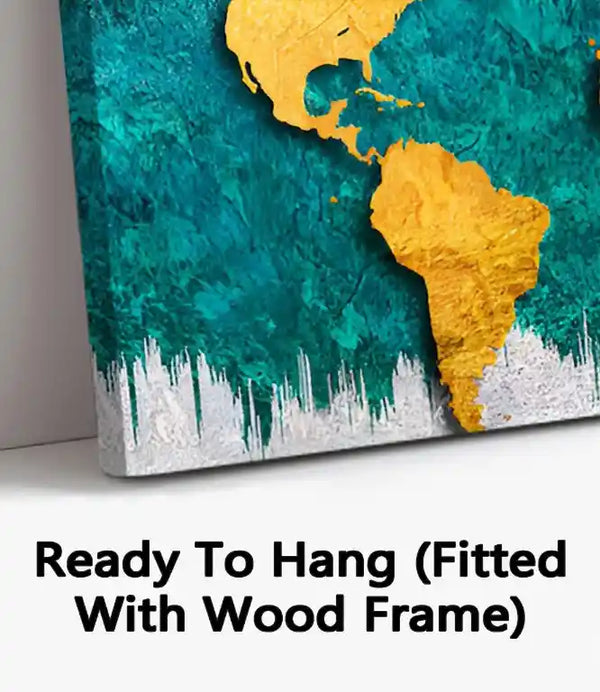 Ready To Hang (Fitted With Wood Frame)