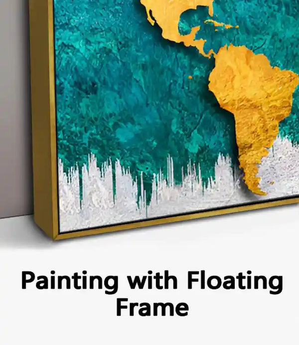 Painting with Floating Frame