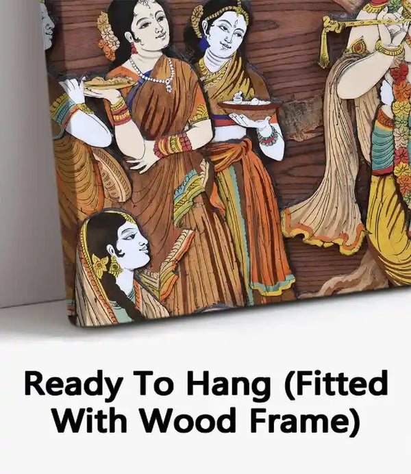 Ready To Hang (Fitted With Wood Frame)