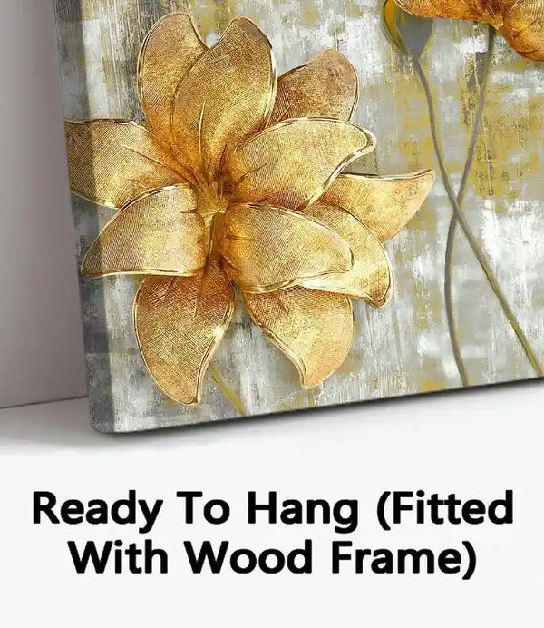 Ready To Hang (Fitted With Wood Frame)