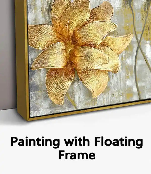 Painting with Floating Frame