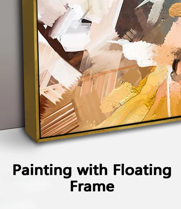 Painting with Floating Frame