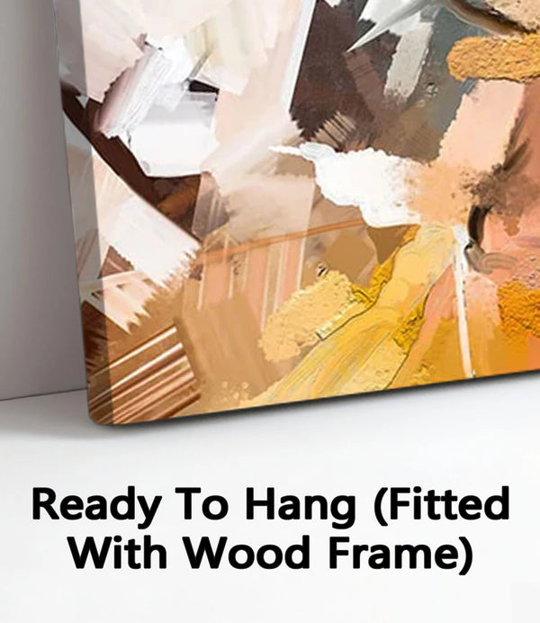 Ready To Hang (Fitted With Wood Frame)