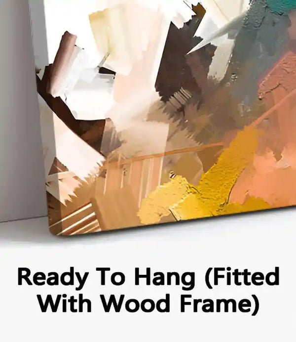 Ready To Hang (Fitted With Wood Frame)