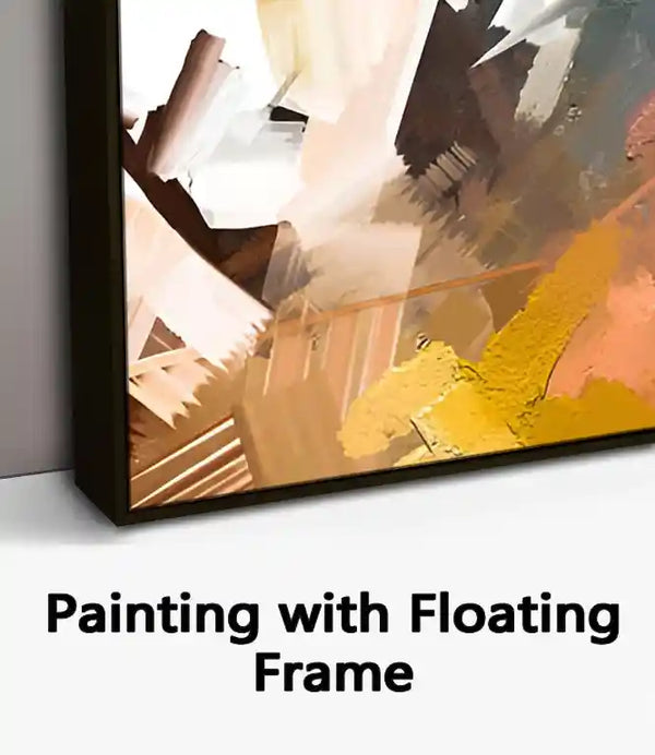 Painting with Floating Frame