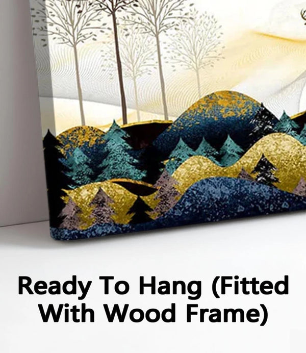 Ready To Hang (Fitted With Wood Frame)