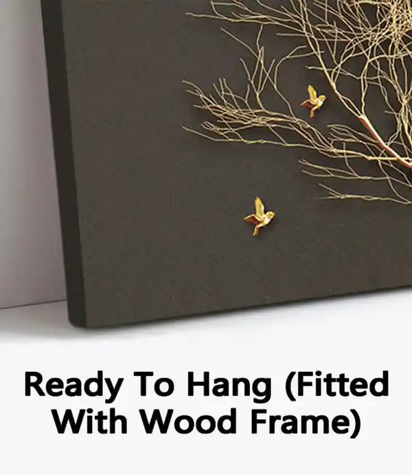 Ready To Hang (Fitted With Wood Frame)