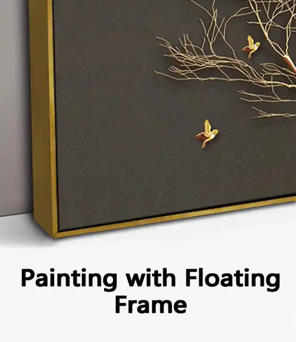 Painting with Floating Frame