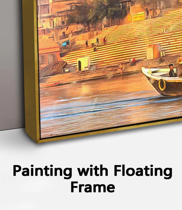 Painting with Floating Frame