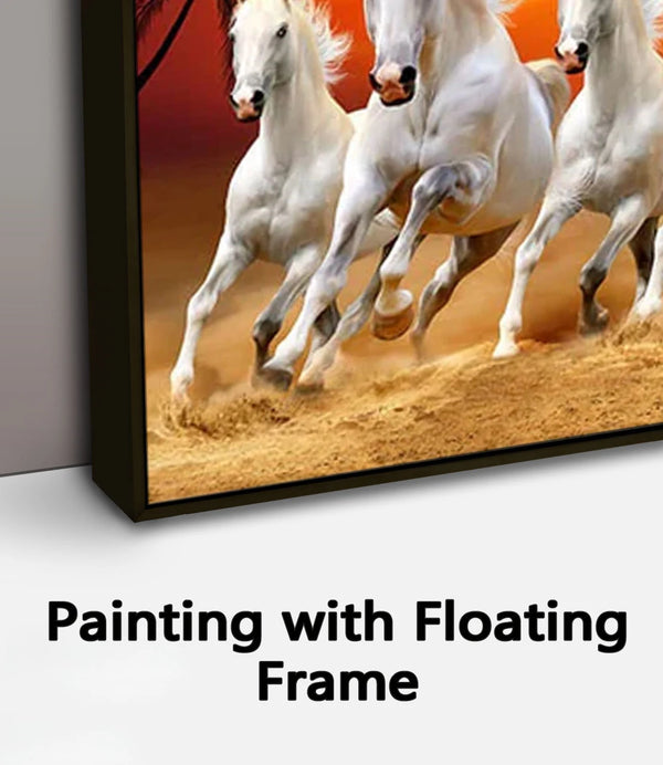 Painting with Floating Frame