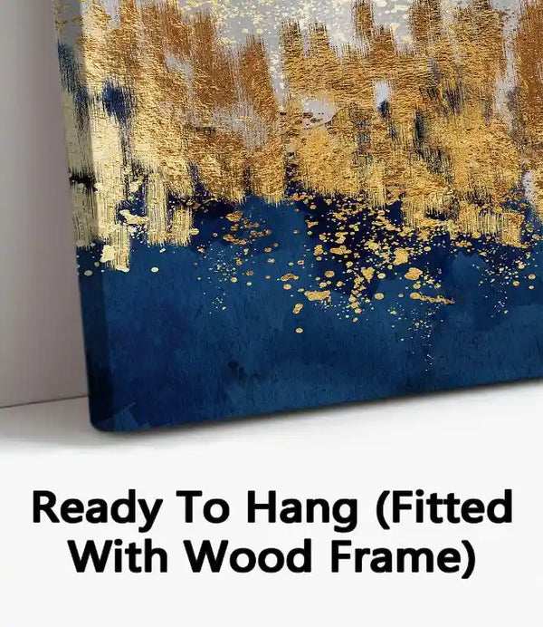 Ready To Hang (Fitted With Wood Frame)