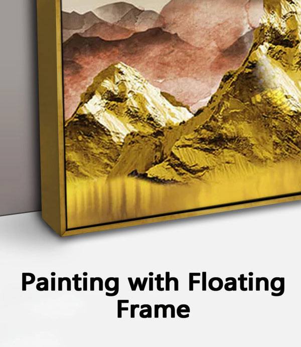 Painting with Floating Frame