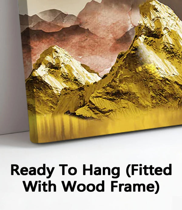 Ready To Hang (Fitted With Wood Frame)