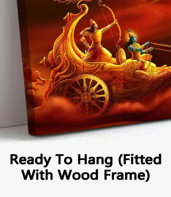 Ready To Hang (Fitted With Wood Frame)