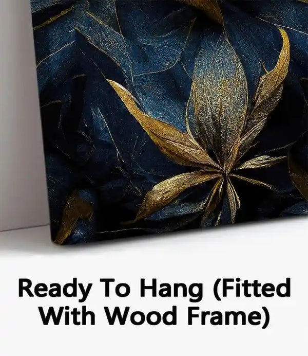Ready To Hang (Fitted With Wood Frame)