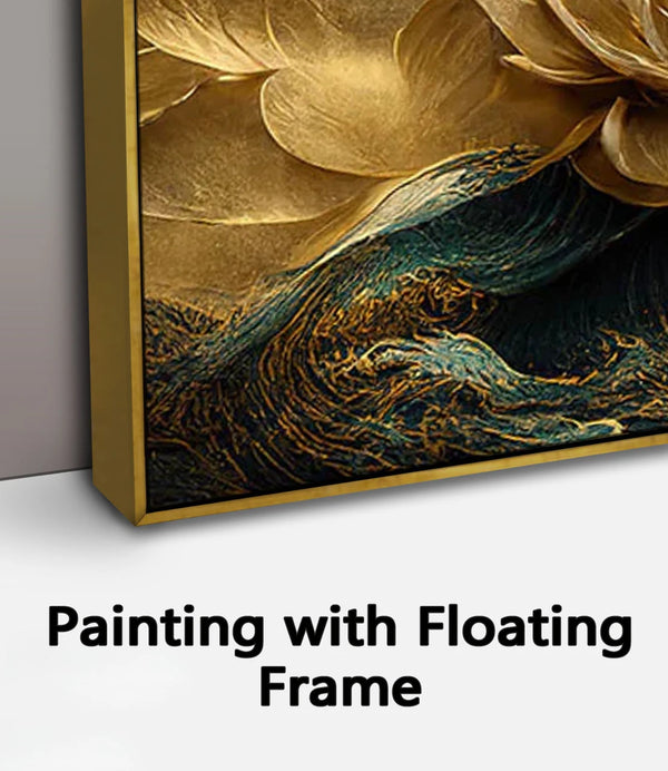 Painting with Floating Frame