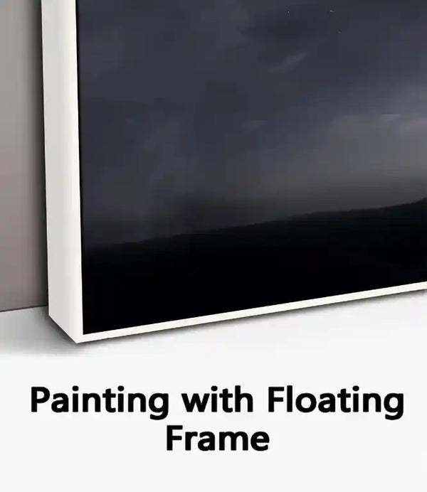 Painting with Floating Frame