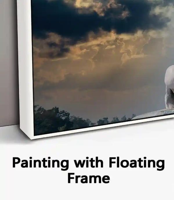 Painting with Floating Frame