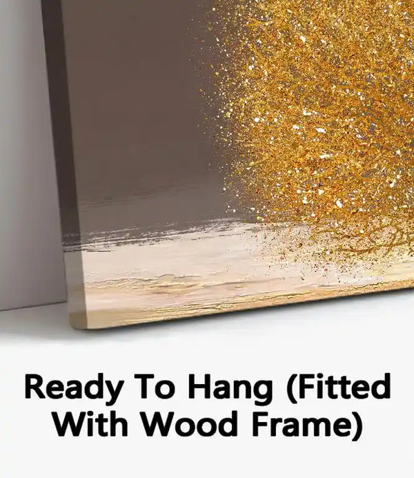 Ready To Hang (Fitted With Wood Frame)