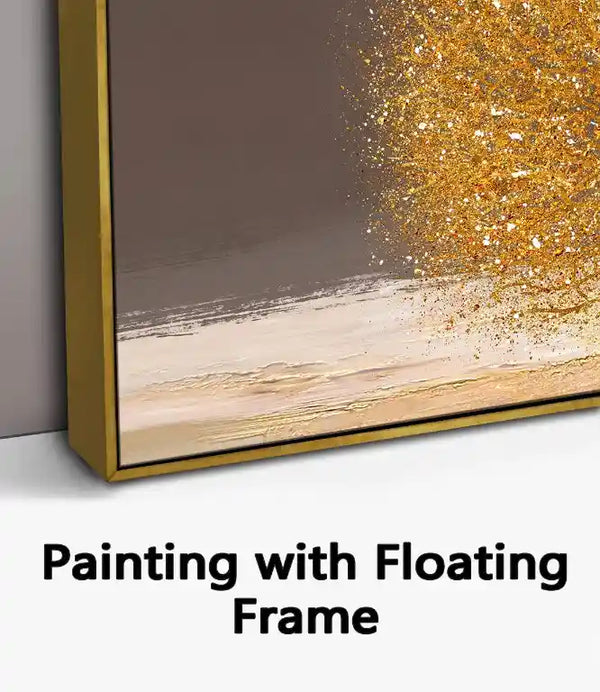 Painting with Floating Frame