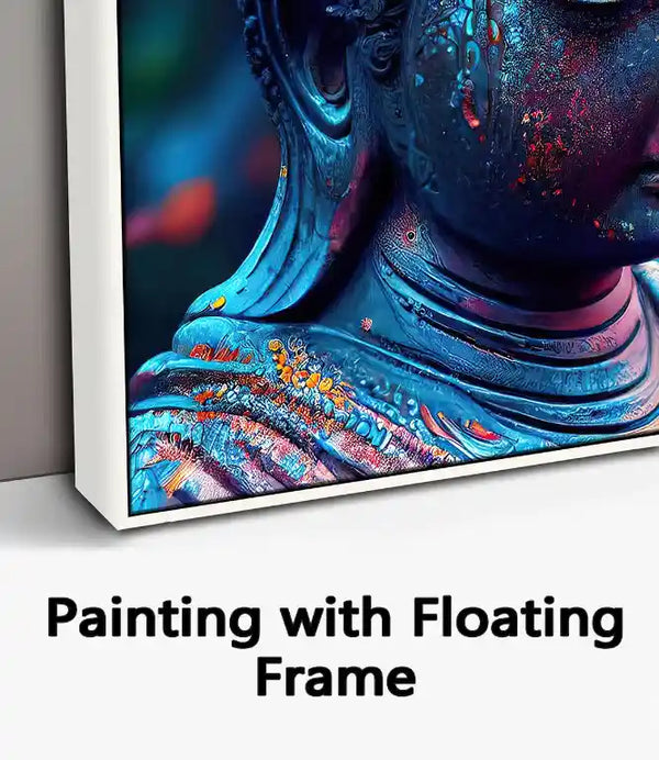 Painting with Floating Frame