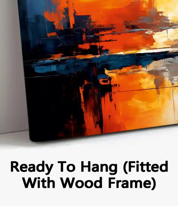 Ready To Hang (Fitted With Wood Frame)